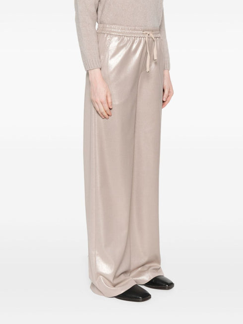 logo-charm trousers
